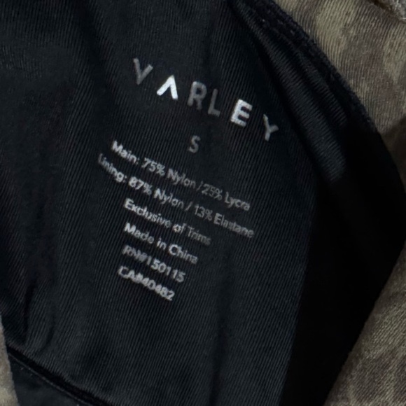 Varley - Lets Go Walker Bra Khaki Snake in S - Picture 2 of 7